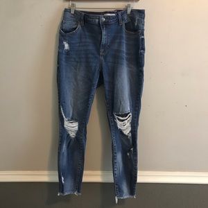 MS CELLO DISTRESSED SKINNY JEAN